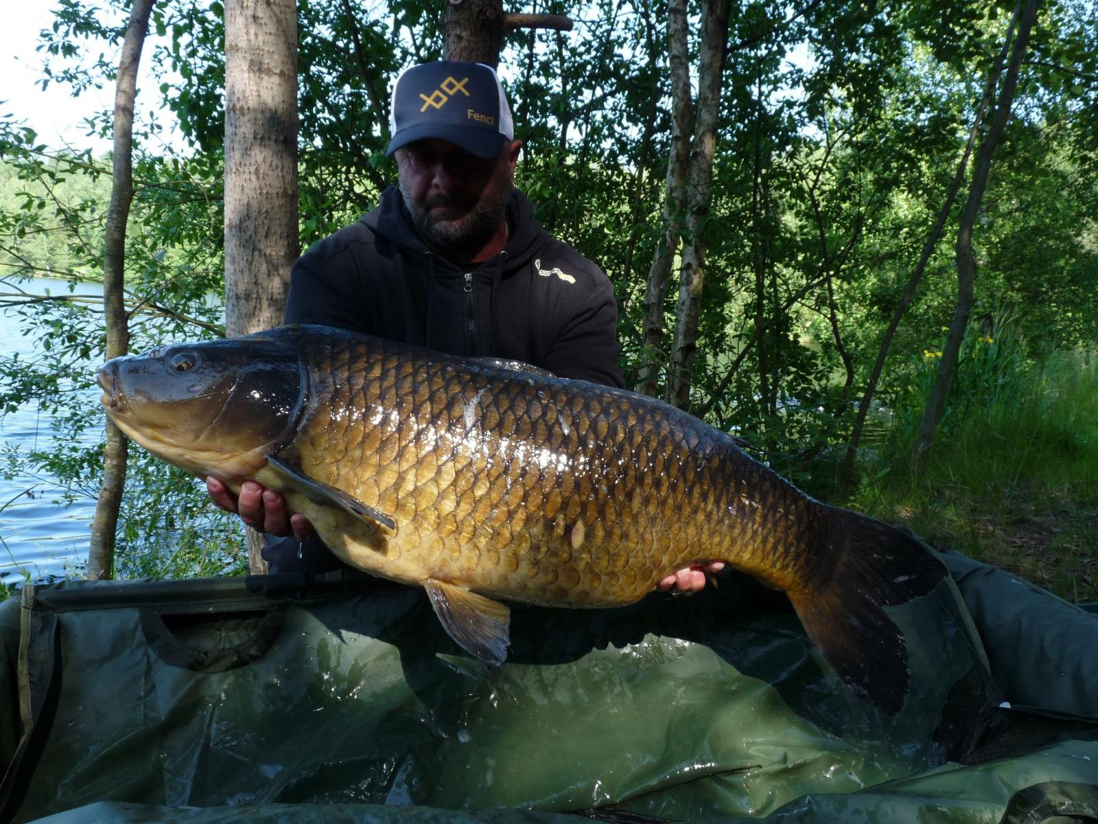 Velký lysec chycený na Prehistoric boilie
